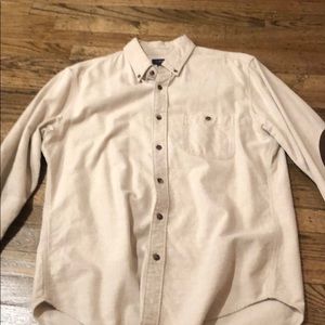 J crew flannel shirt with elbow pads